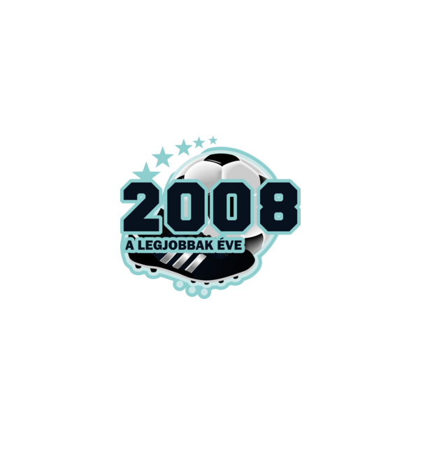 FOCISTÁS SZÜLINAP A LEGJOBBAK ÉVE 2008 minta szürke pólón
