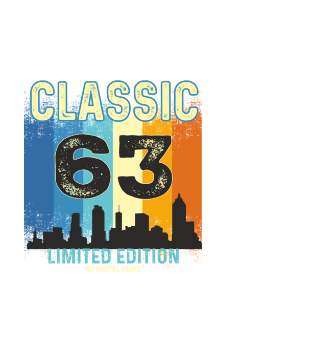 CLASSIC LIMITED EDITION NO DIGITAL PARTS 63 minta fekete pólón