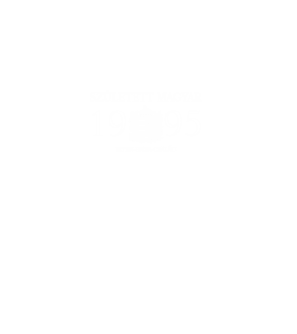 SZÜLETETT MAGYAR, ISTEN HAZA CSALÁD, SZÜLETETT 1995-BEN, MAGYAR CÍMER minta fekete pólón