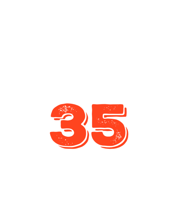 EGY QRVA SZÓT SEM, MÉG SZOKNOM KELL, 35 ÉVES SZÜLETÉSNAPRA minta fekete pólón