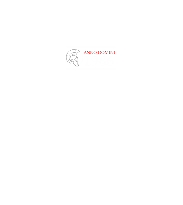 ANNO DOMINI, SZÜLETÉSNAPI ÉVSZÁM, GLADIÁTOR 1966 minta fekete pólón