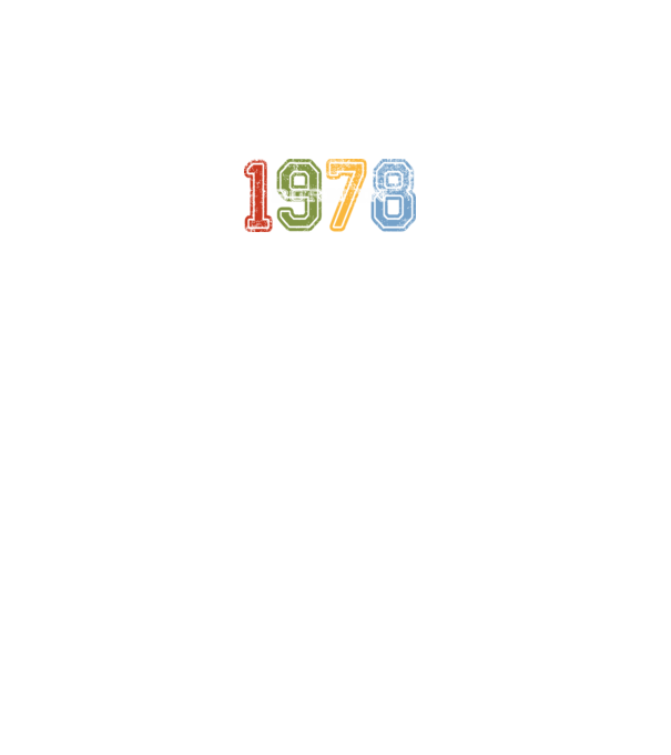born in 1978 születésnapi felirat minta fekete pólón