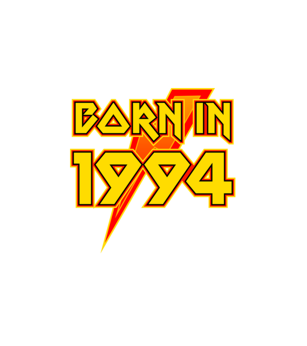 heavy metal born in 1994 minta fehér pólón