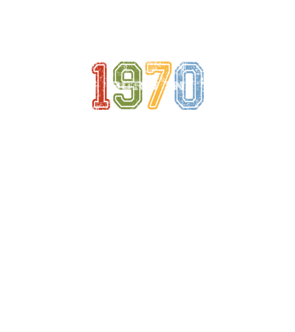 born in 1970 születésnapi felirat minta fekete pólón