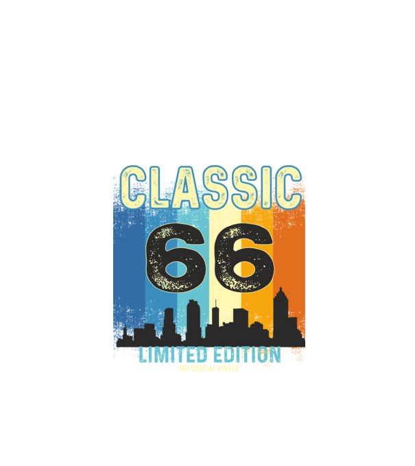 CLASSIC LIMITED EDITION NO DIGITAL PARTS 66 minta fekete pólón