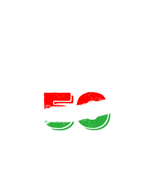 magyar trikolor, piro fehér zöld szám 50 minta fehér pólón