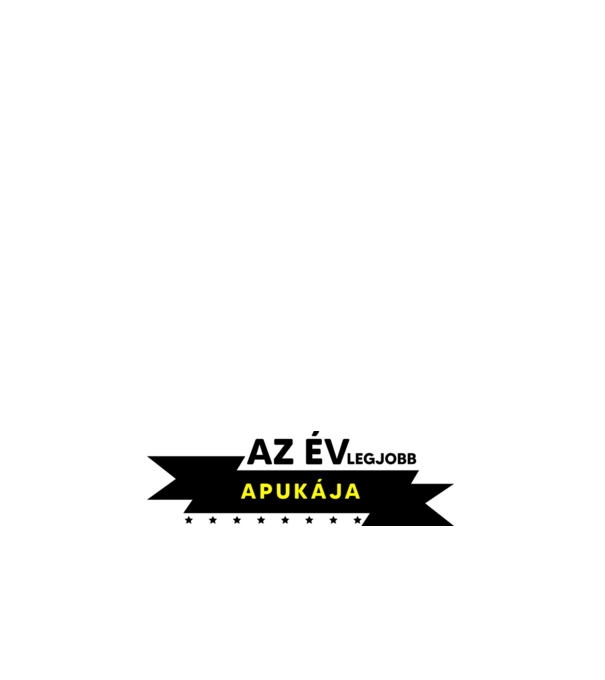 AZ ÉV LEGJOBB APUKÁJA minta világoskék pólón
