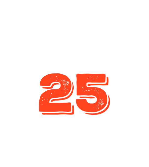 EGY QRVA SZÓT SEM, MÉG SZOKNOM KELL, 25 ÉVES SZÜLETÉSNAPRA minta fehér pólón