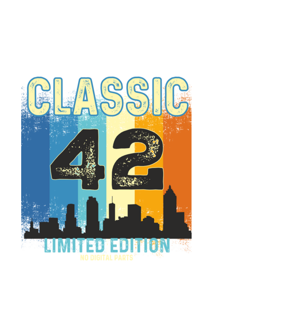 CLASSIC LIMITED EDITION NO DIGITAL PARTS 42 minta fekete pólón