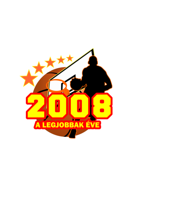 legjobbak éve 2008, kosárlabdás szülinap minta fehér pólón