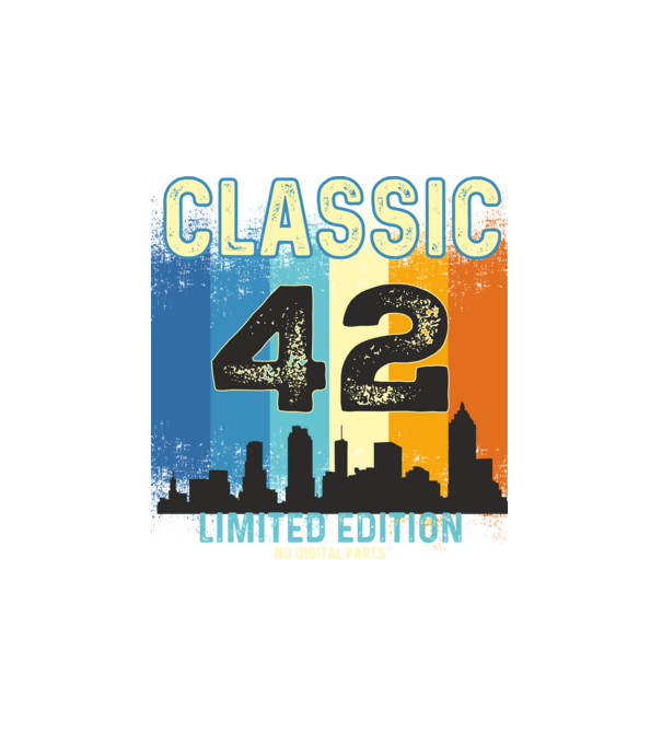 CLASSIC LIMITED EDITION NO DIGITAL PARTS 42 minta fehér pólón