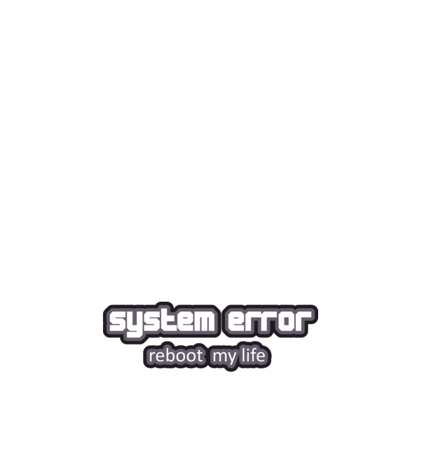system errorr reboot minta fehér pólón