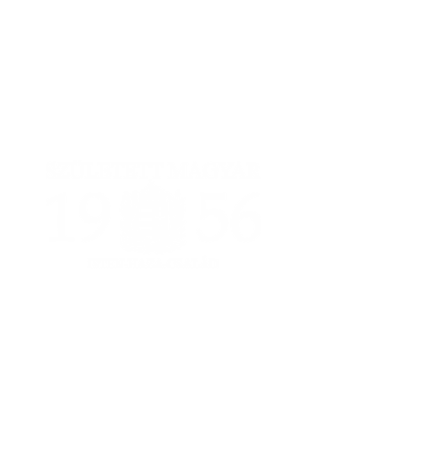 SZÜLETETT MAGYAR, ISTEN HAZA CSALÁD, SZÜLETETT 1956-BAN, MAGYAR CÍMER minta fekete pólón