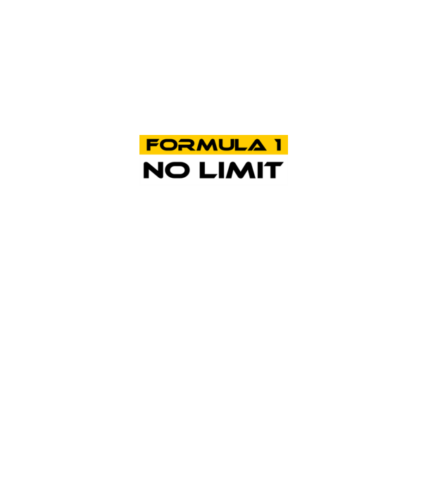 FORMULA 1 NO LIMIT minta fekete pólón