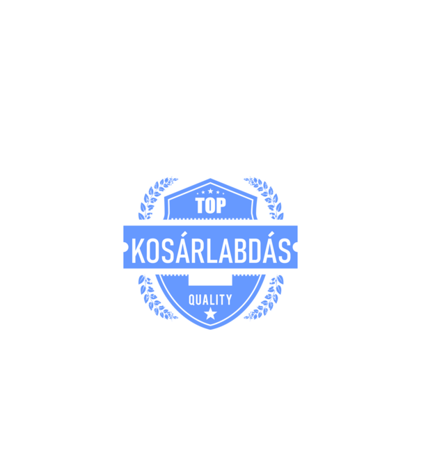 TOP QUALITY KOSÁRLABDÁS APUKA minta fekete pólón