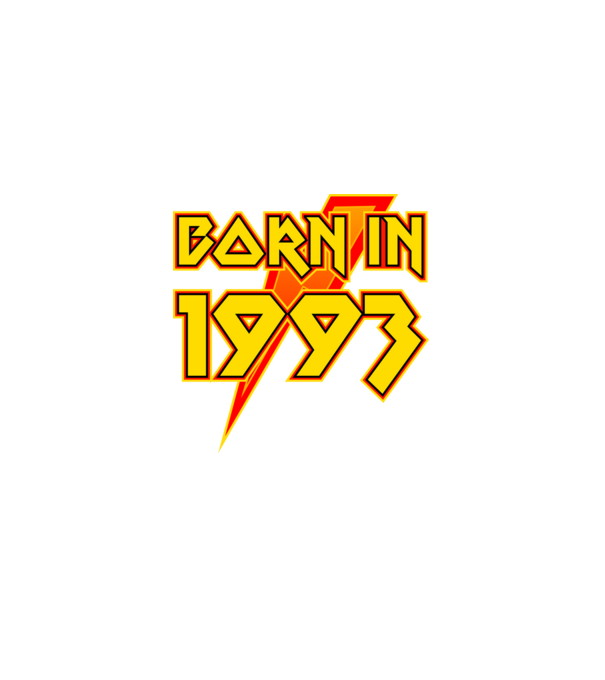 heavy metal born in 1993 minta szürke pólón