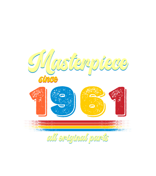 masterpiece all original parts since 1961, mesterdarab, etalon minta fehér pólón