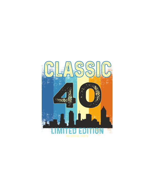 CLASSIC LIMITED EDITION NO DIGITAL PARTS 40 minta fekete pólón