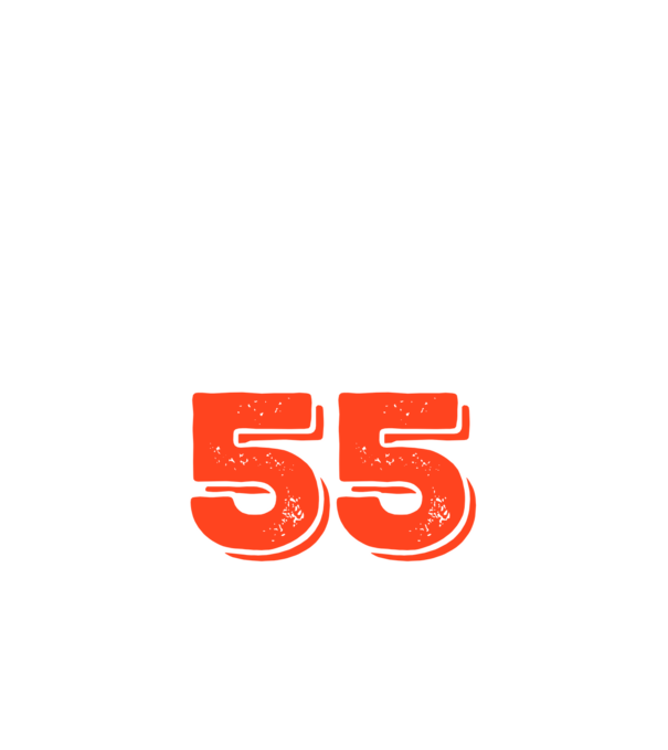 EGY QRVA SZÓT SEM, MÉG SZOKNOM KELL, 55 ÉVES SZÜLETÉSNAPRA minta fekete pólón