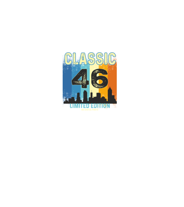 CLASSIC LIMITED EDITION NO DIGITAL PARTS 46 minta fekete pólón