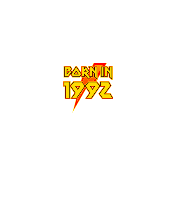 heavy metal born in 1992 minta farmerkék pólón