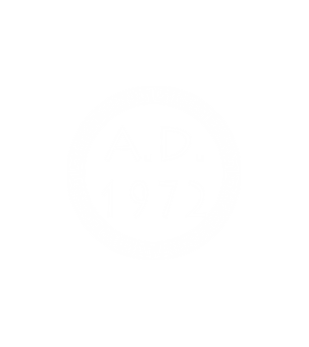 A.D. anno domini 1972 minta fehér pólón
