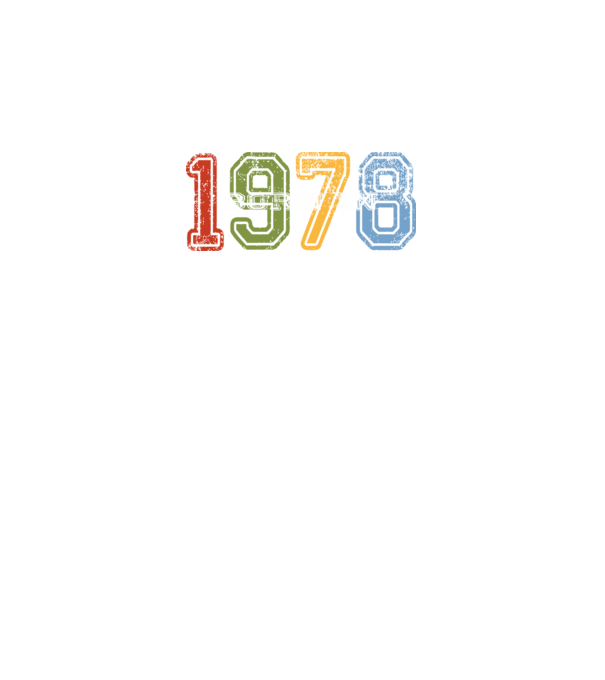 born in 1978 születésnapi felirat minta fekete pólón