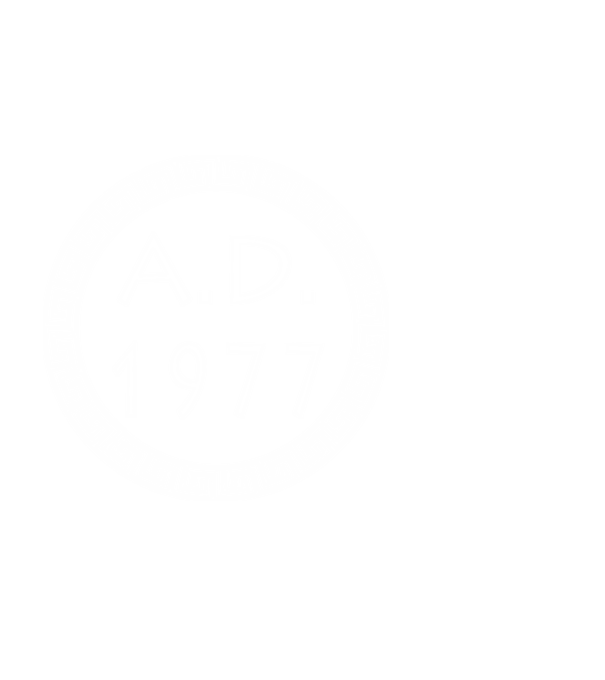 A.D. anno domini 1977 minta fekete pólón