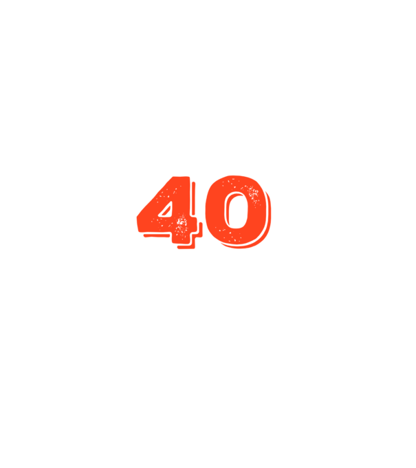 EGY QRVA SZÓT SEM, MÉG SZOKNOM KELL, 40 ÉVES SZÜLETÉSNAPRA minta fekete pólón
