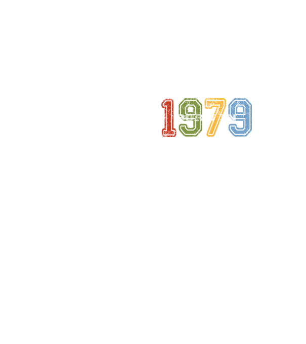 born in 1979 születésnapi felirat minta neonsárga pólón