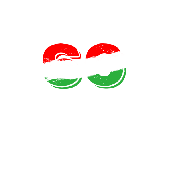 magyar trikolor, piro fehér zöld szám 60 minta fekete pólón