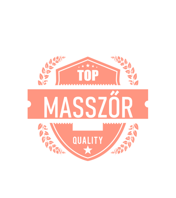 TOP QUALITY MASSZŐR ANYUKA minta fehér pólón