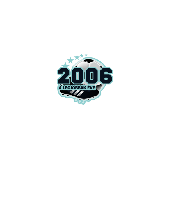 FOCISTÁS SZÜLINAP A LEGJOBBAK ÉVE 2006 minta világos rózsaszín pólón
