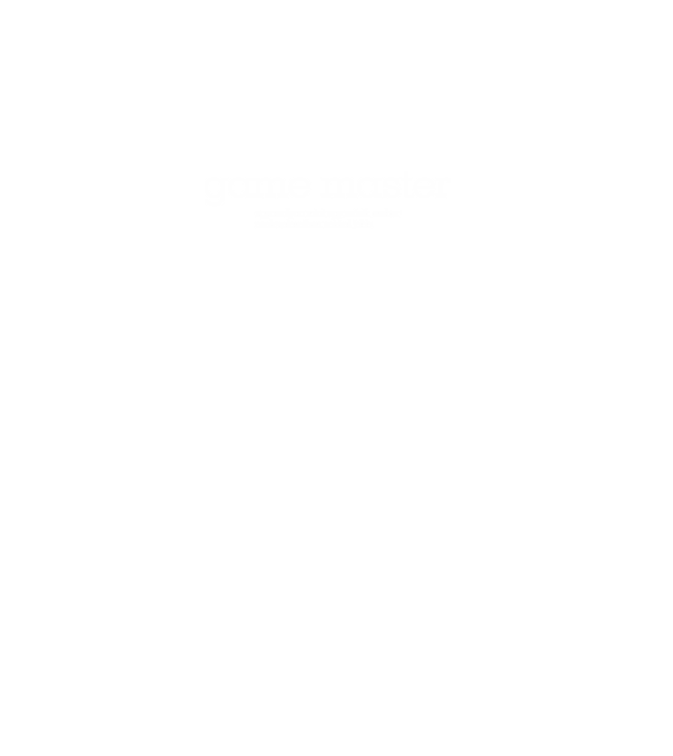 game master minta fekete pólón