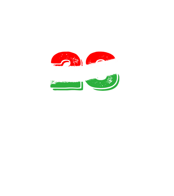 magyar trikolor, piros fehér zöld szám 28 minta fekete pólón