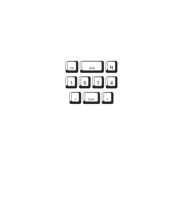 születésnapi dátum, évszám, számítógép billenytűzet, laptop, enter,1974 minta fehér pólón
