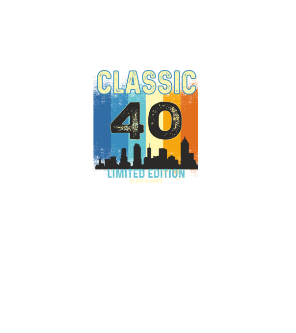 CLASSIC LIMITED EDITION NO DIGITAL PARTS 40 minta fekete pólón