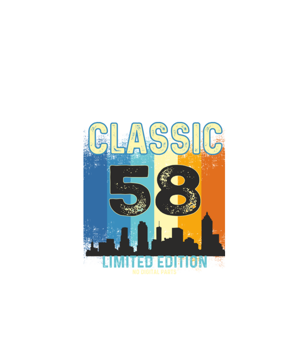 CLASSIC LIMITED EDITION NO DIGITAL PARTS 58 minta fekete pólón