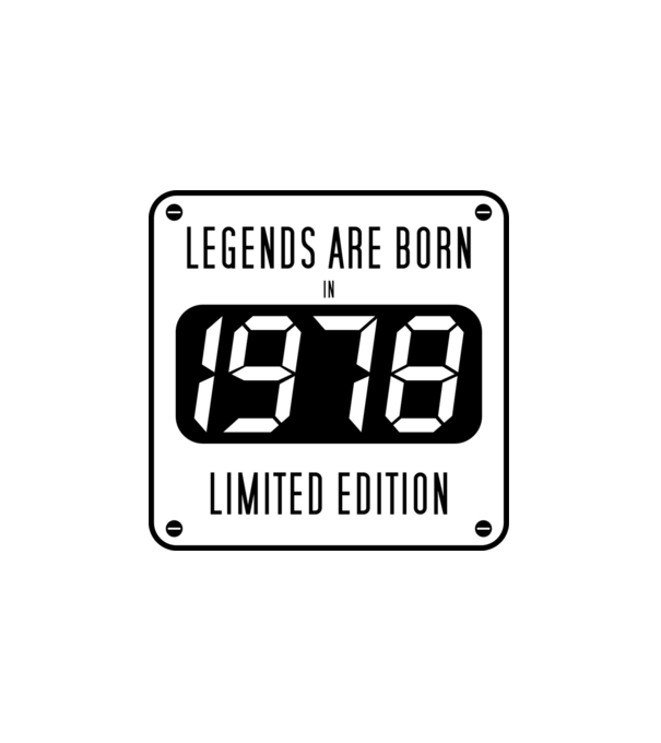 legends 1978 minta fehér pólón