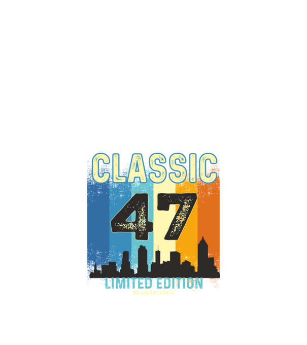 CLASSIC LIMITED EDITION NO DIGITAL PARTS 47 minta fekete pólón