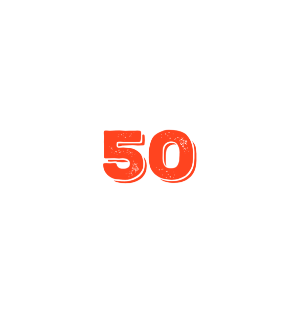 EGY QRVA SZÓT SEM, MÉG SZOKNOM KELL, 50 ÉVES SZÜLETÉSNAPRA minta királykék pólón