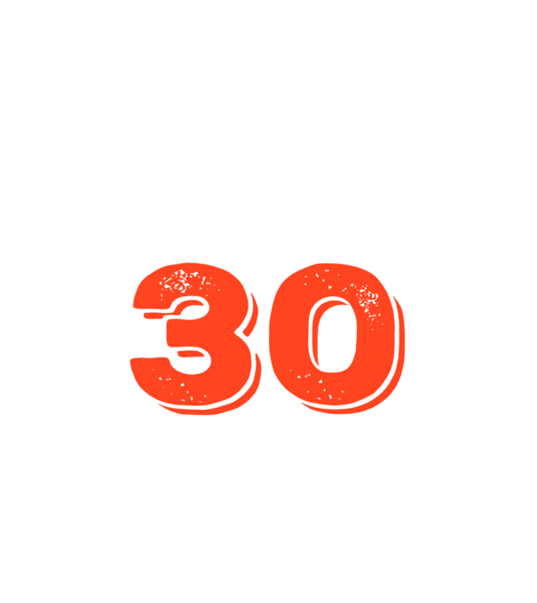 EGY QRVA SZÓT SEM, MÉG SZOKNOM KELL, 30 ÉVES SZÜLETÉSNAPRA minta fehér pólón