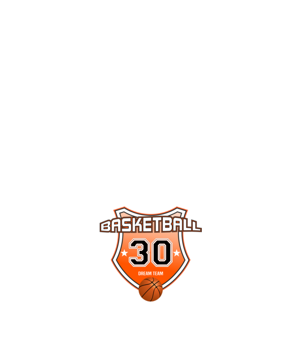 Basketball , kosárlabda mezszám. születésnap szülinapi logó 30 éves minta világos rózsaszín pólón