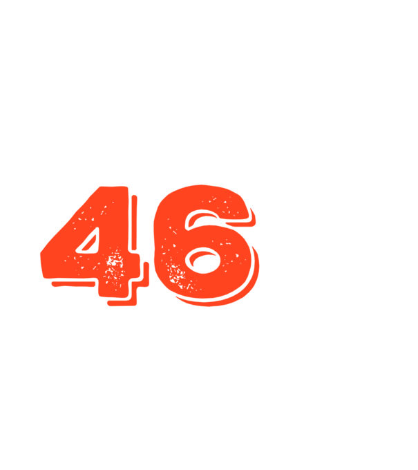 EGY QRVA SZÓT SEM, MÉG SZOKNOM KELL, 46 ÉVES SZÜLETÉSNAPRA minta fehér pólón