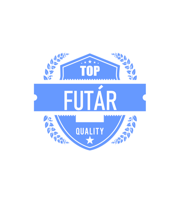 TOP QUALITY FUTÁR APUKA minta fehér pólón