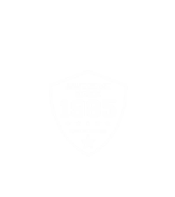 AWESOME1985 minta fekete pólón
