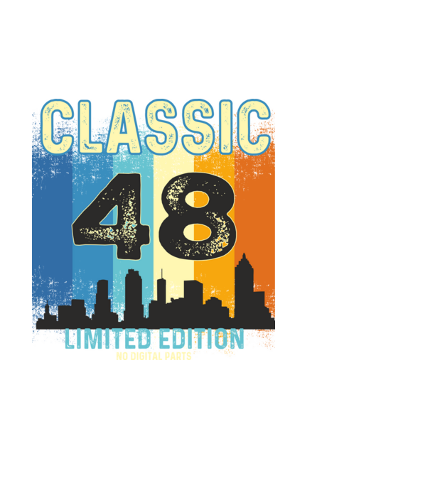 CLASSIC LIMITED EDITION NO DIGITAL PARTS 48 minta fehér pólón