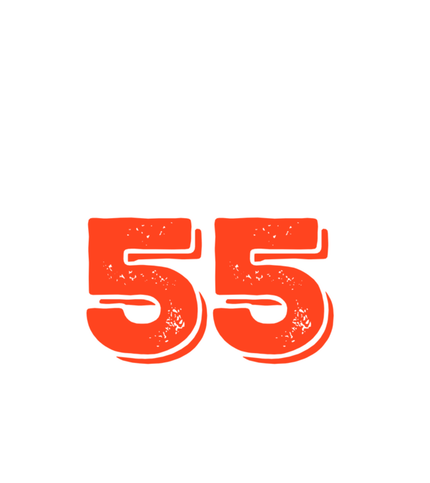 EGY QRVA SZÓT SEM, MÉG SZOKNOM KELL, 55 ÉVES SZÜLETÉSNAPRA minta fehér pólón
