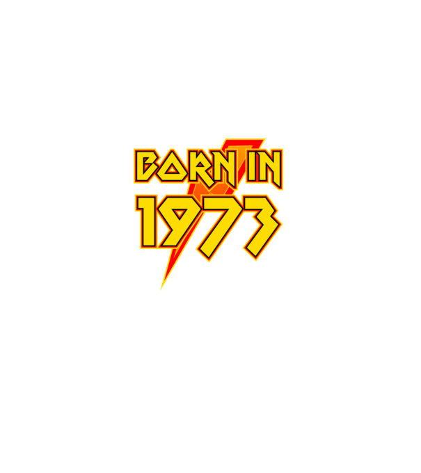 heavy metal born in 1973 minta szürke pólón