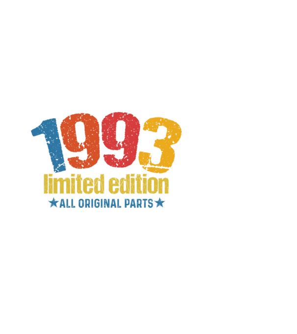 1993 limited edition ,all original parts, születésnapi felirat minta fekete pólón
